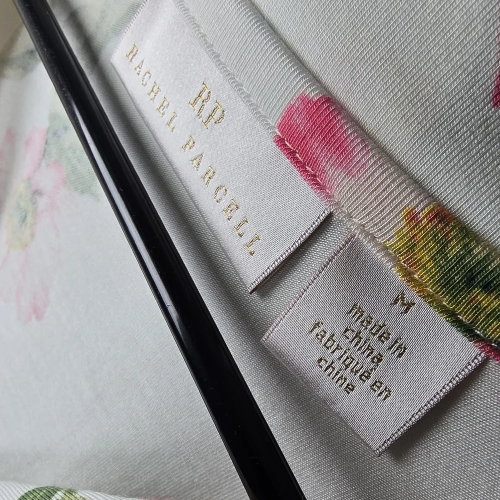 Rachel Parcell Sleep Shirt in Ivory Poppy Vine. NWT Size Medium Floral Print - Picture 3 of 10